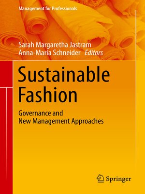 cover image of Sustainable Fashion